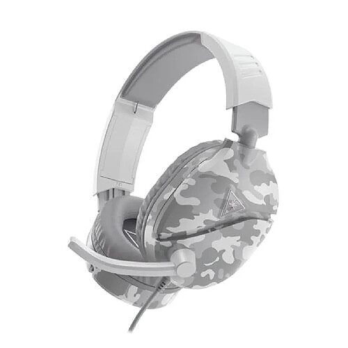 Micro casque Gaming filaire Turtle Beach Recon 70 Arctique Blanc Camo