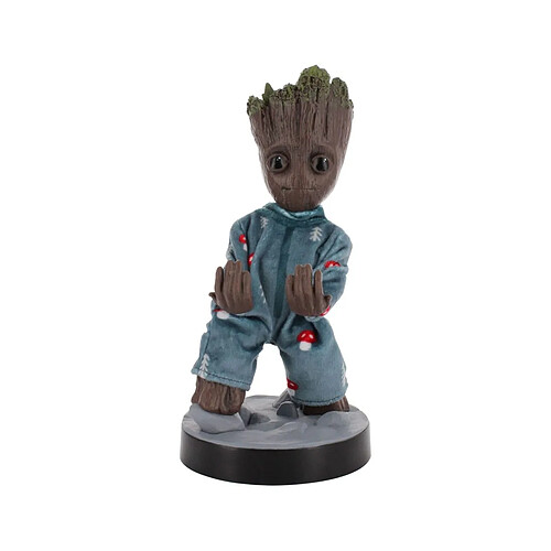 Exquisit Les Gardiens de la Galaxie - Figurine Cable Guy Pyjama Baby Groot 20 cm