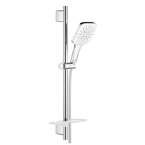 GROHE Douchette 3 jets Vitalio SmartActive 130 avec barre de douche et porte savon