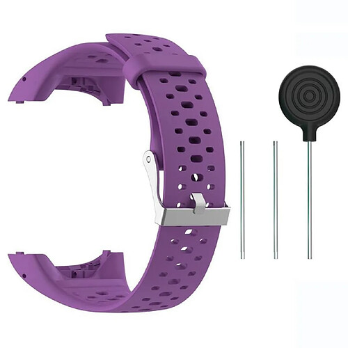 Violet-Bracelet de remplacement en silicone pour Polar M400 M430