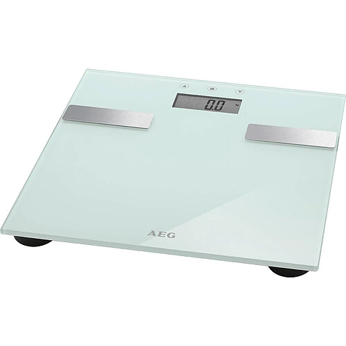 Pèse Personne Electronique Balance BMI Graisse Eau Calories Muscle, , Blanc, AEG, PW 5644 FA