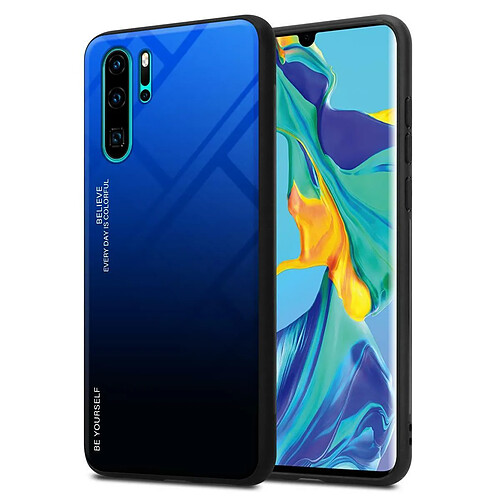 Cadorabo Coque Huawei P30 PRO Etui en Bleu