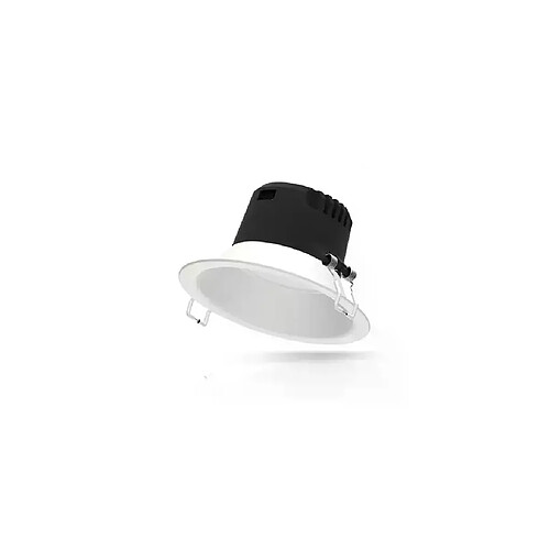 Spot LED Encastrable AC220/240V 12W 1200lm 100° IP20 IK06 Ø173mm - Blanc du Jour 6000K perçage Ø150mm