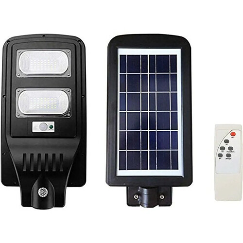 Tradex LED 60W PANNEAU PHOTOVOLTAÏQUE ÉNERGIE SOLAIRE SOLAIRE CRÉPUSCULE IP65