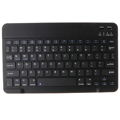 slim clavier bluetooth sans fil pour imac ipad android phone 10.1inch noir