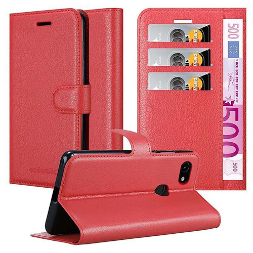 Cadorabo Coque Google PIXEL 3A Etui en Rouge