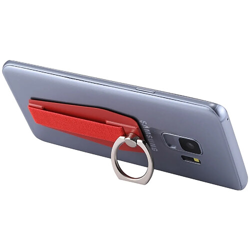 Wewoo Support Holder rouge pour l'pour iPhone, l'pour iPad, le Samsung, , Xiaomi et d'autres Smartphones / comprimés universel de téléphone de doigt d'anneau de durable de poignée de Sling Grip,