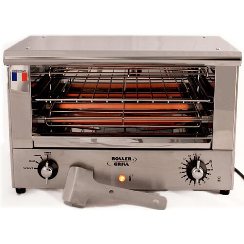 Toaster inox quartz infrarouge 2000w - bar1000c - ROLLER GRILL