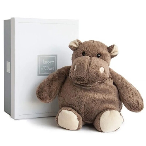 Histoire d'Ours Doudou Peluche Hippo Moyen 14cm