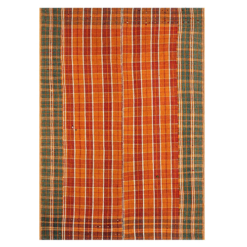 Vidal Tapis de laine 192x136 orange Jajim