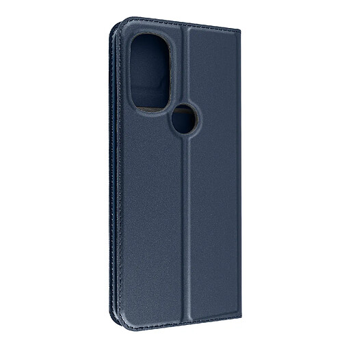 Housse Motorola Moto G71 5G Porte-carte Support vidéo Dux Ducis Bleu nuit