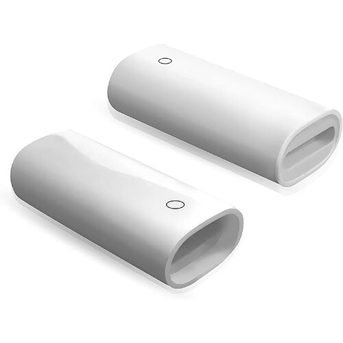 Câble adaptateur chargeur Apple Pencil pour Apple Pencil et iPad Pro (lot de 2) - Blanc