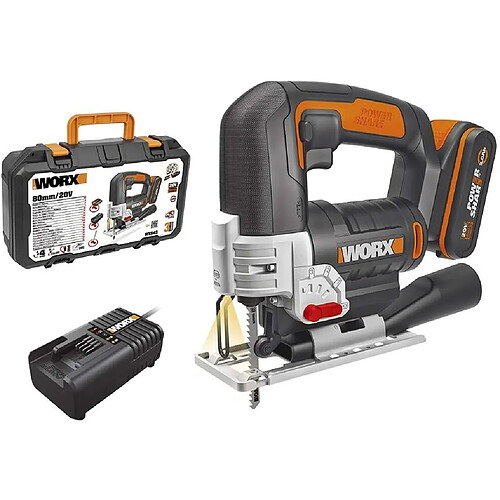 WORX WX 543 ? scie chantourner pendulaire 20 V AH