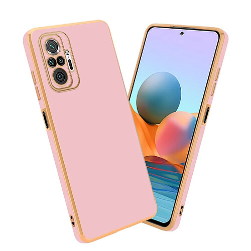 Cadorabo Coque Xiaomi RedMi NOTE 10 PRO Etui en Rose