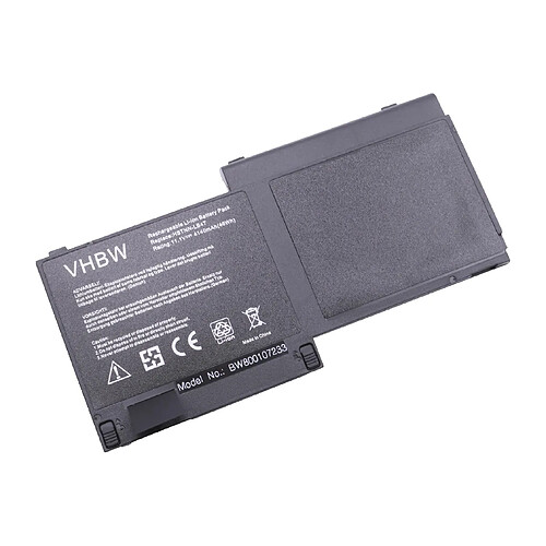 vhbw batterie compatible avec HP EliteBook 820 G2-N9P48US, 820 G2-P2B08UP, 820 G2-P2Z08US, 820 G2-P3E55EP laptop (4140mAh, 11,1V, Li-Ion, noir)