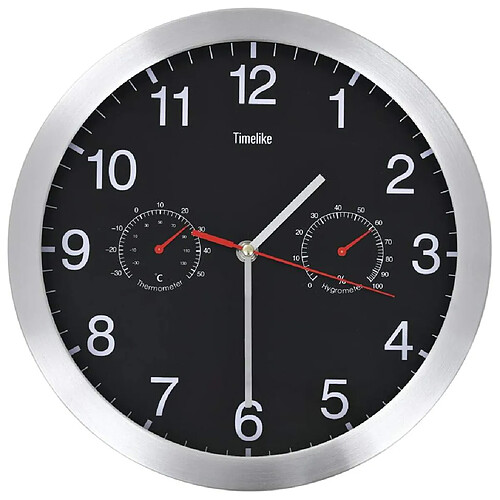 Decoshop26 Horloge Hygromètre