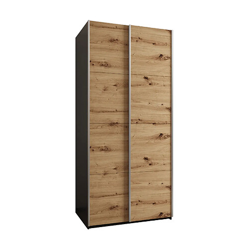 Abiks Meble Armoire à portes battantes Lux 1 245,5/110/64 2 portes