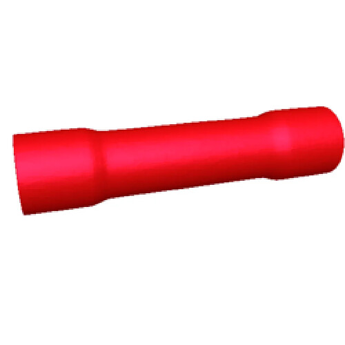 Bizline manchon longueur 25 mm rouge - boite de 100