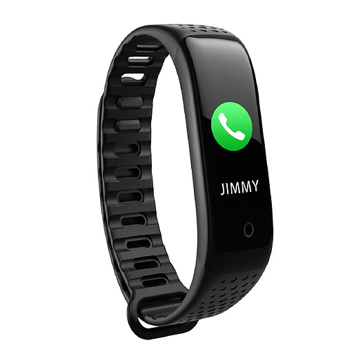 Wewoo Bracelet connecté Z6 0,96 pouces écran couleur TFT Smartwatch IPX7 étancherappel d'appel de soutien / surveillance de la fréquence cardiaque / de la pression artérielle / du sommeil / rappel de la sédentarité noir