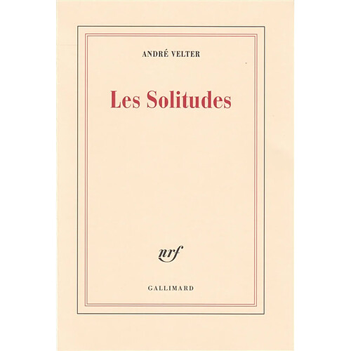 Les solitudes · Occasion