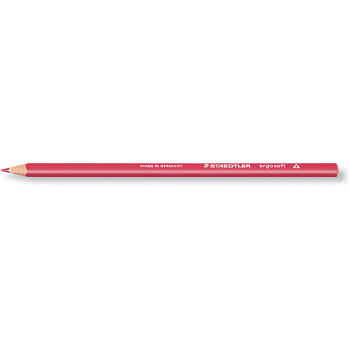 STAEDTLER Crayon de couleur ergosoft, rouge bordeaux ()