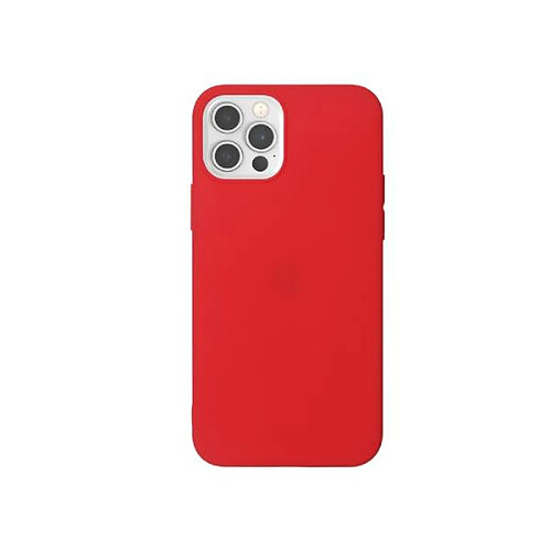 My Way Myway Coque pour iPhone 12 / 12 Pro COLORED Souple en TPU Rouge