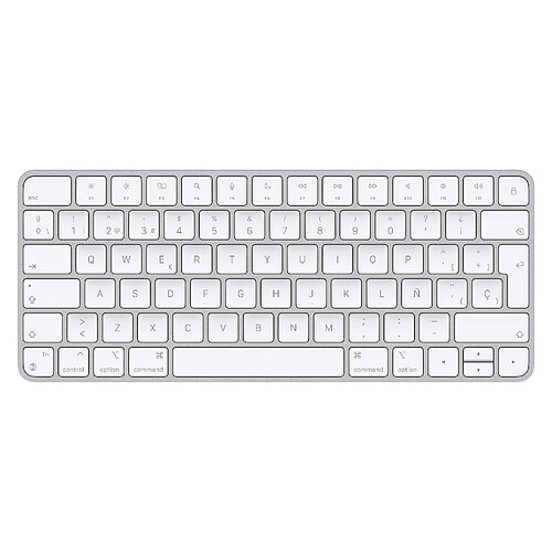 Apple Magic clavier USB + Bluetooth Espagnole Aluminium, Blanc