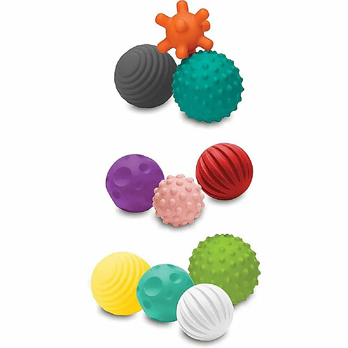 lot de 10 balles sensorielles - Infantino