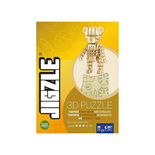 Puzzle 3D Atalia Jeux Jigzle Ours en peluche