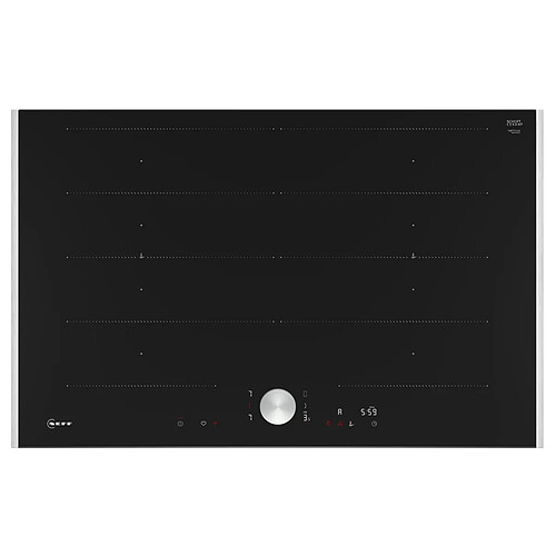 Table de cuisson induction 83cm 4 feux 7400w noir - T68TTY4L0 - NEFF