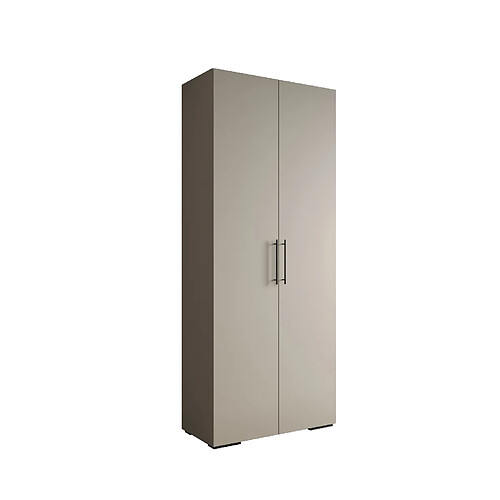 Abiks Meble Armoire Inova 3 À Portes Battantes 236,7/100/47 2 Portes (gris/nero)