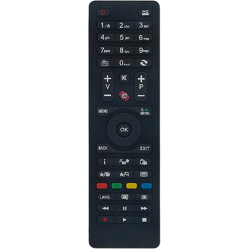 SANAG Rc4849 Rc4870 Rc4875 Rm-C1247 Remplacement De La Telecommande Compatible Avec Jvc Tv Lt-28Hd48U Lt-32Hg52U Lt-32Hg62U Lt-32V250We Lt-32V450 Lt28Hd48U Lt32Hg52U Lt32Hg62U Sub Rm-C3182