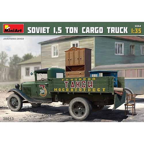 Mini Art Maquette Voiture Maquette Camion Soviet 1,5 Ton Cargo Truck