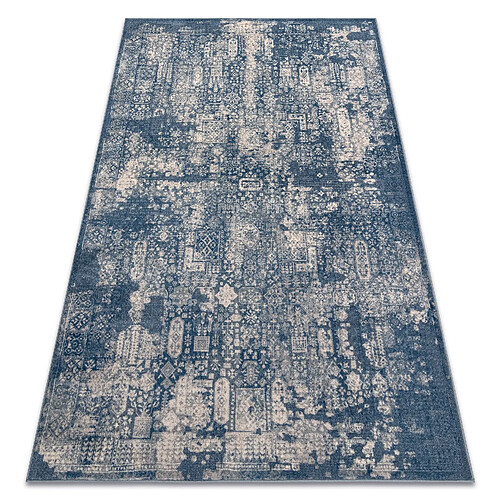 RUGSX Tapis NAIN Ornement vintage 7591 51644 bleu foncé beige 200x300 cm