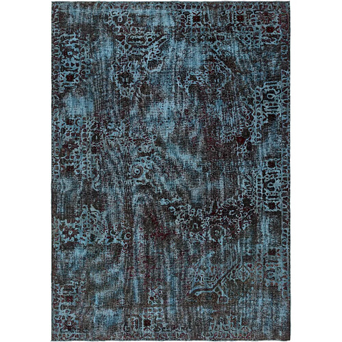 Vidal Tapis de laine 291x204 Bleu Vintage Royal