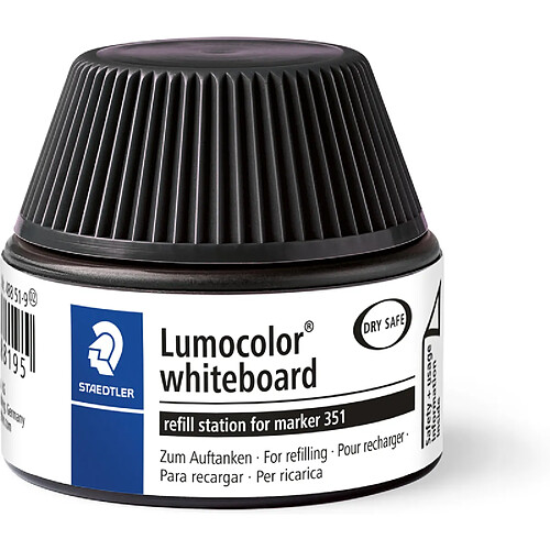 STAEDTLER Flacon de recharge Lumocolor 488 51, noir ()