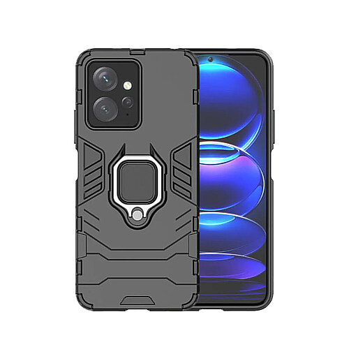 PHONECARE Coque Military Defender 3x1 Anti-Impact pour Xiaomi Redmi Note 12 4G - Noir