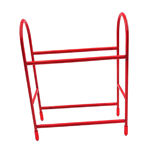 Organisateur De Garage De Stockage De Support De Pneu En Aluminium Pour Pneus De Camion De Voiture RC Rouge