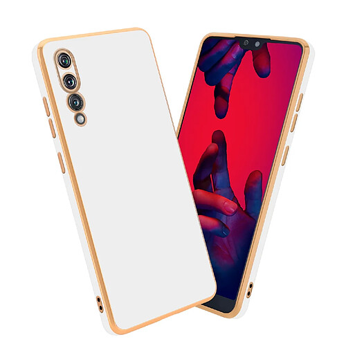 Cadorabo Coque Huawei P20 PRO / P20 PLUS Etui en Blanc