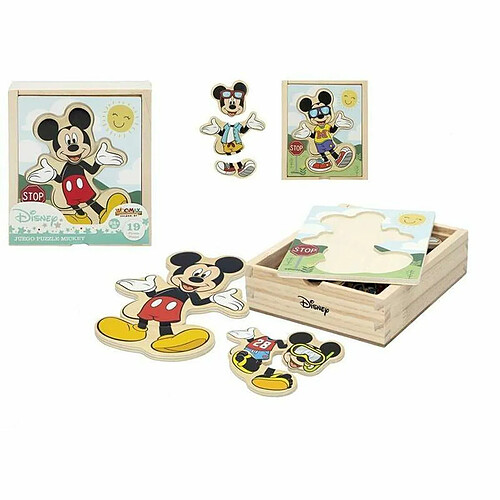 Disney Puzzle enfant en bois 19 pièces