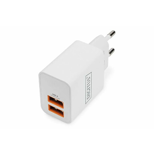 DIGITUS USB LadegerÃ¤t 2x USB-A, 15,5W