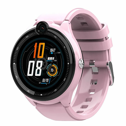 Y2 Enfants Montre Intelligente 4G Gps Suivi Positionnement Étanche Sécurité Sos Appel Smartwatch Avec Caméra Pour Étudiant Rose