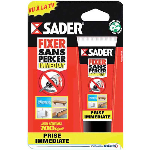 SADER - Fixer sans percer invisible 55ml