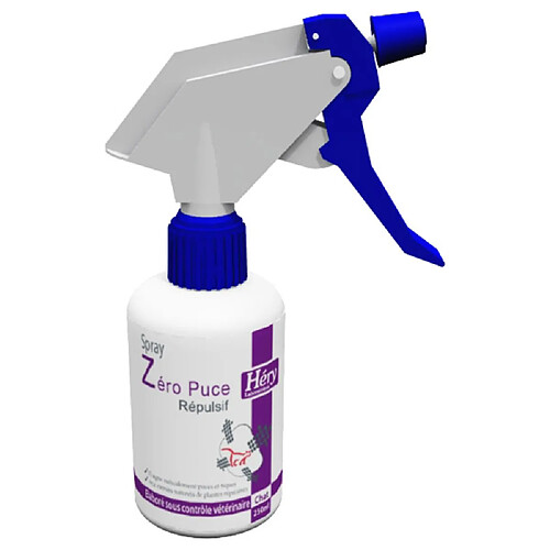 Spray Répulsif Zéro Puce pour Chat - Héry - 250ml