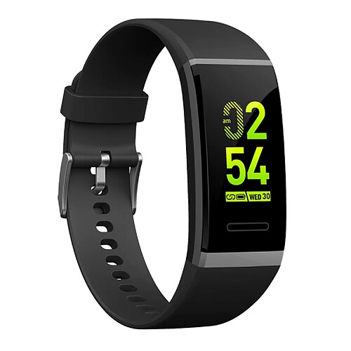 Wewoo Bracelet connecté Smartwatch Fitness Tracker Smartband écran OLED de 0,96 pouce, IP67 étanche, mode Sports de soutien / pression artérielle / moniteur de sommeil / de fréquence cardiaque / prise de vue à distance noir