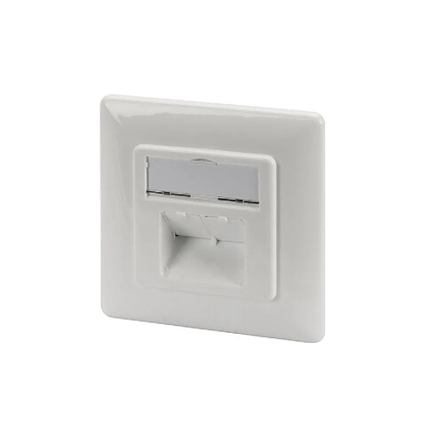 Digitus DN-9007-1 prise de courant 2 x RJ-45 Blanc