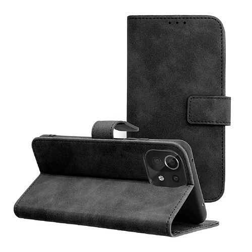 forcell tender book coque pour xiaomi redmi note 10 pro / redmi note 10 pro max noir