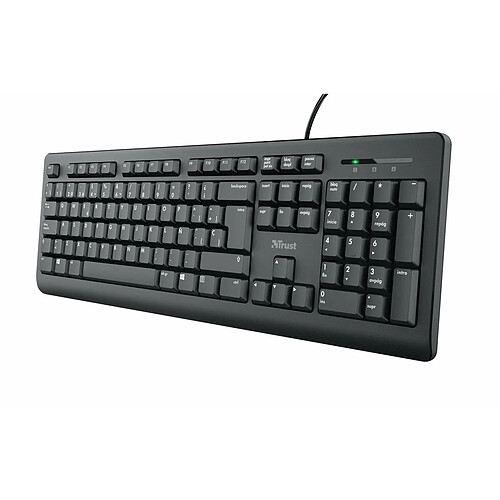 Clavier Trust Taro Espagnol Qwerty Noir