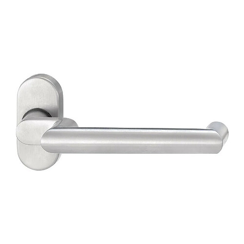 Poignée porte 1133/2133 Inox EST courbé carré.9mm EDI