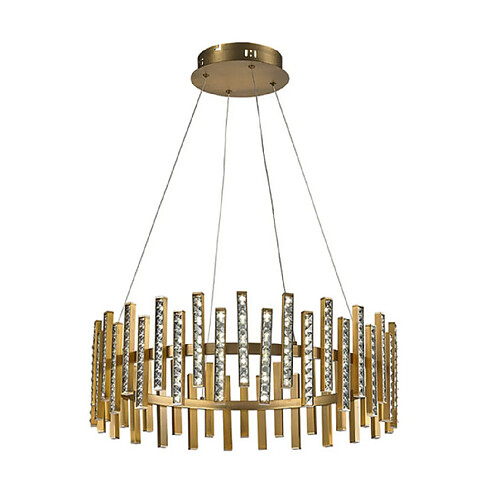 Luminaire Center Suspension Special Laiton marron